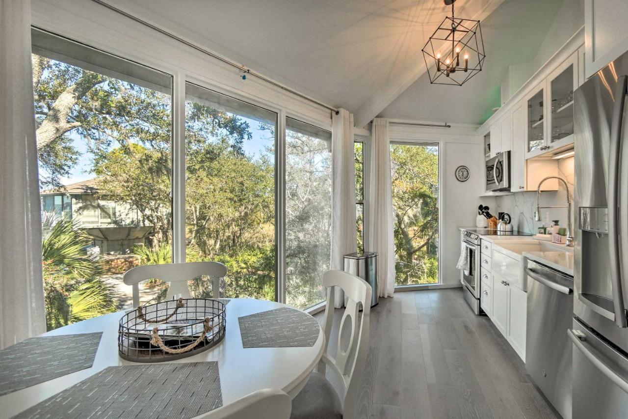 Villa Airy Treehouse With Bikes Walk To Harbour Town! Hilton Head Island Exterior foto