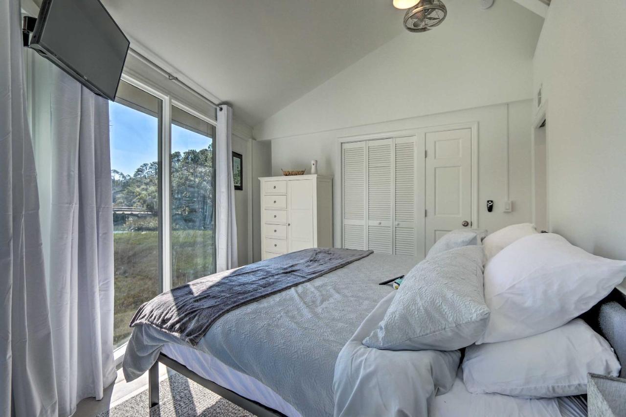 Villa Airy Treehouse With Bikes Walk To Harbour Town! Hilton Head Island Exterior foto
